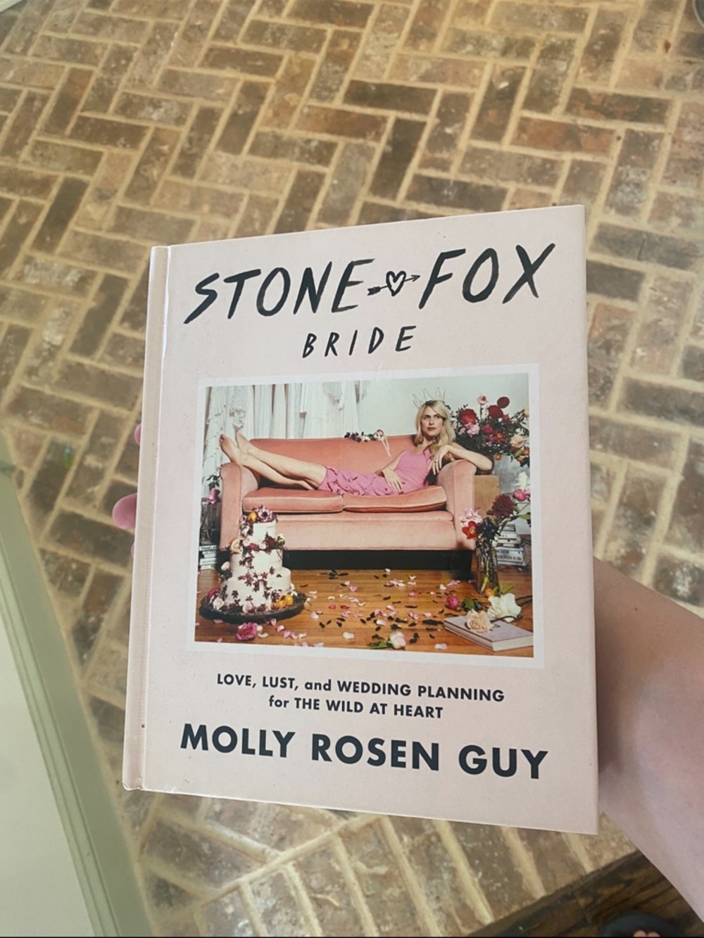 STONE FOX Bride Hardcover Book - Pink